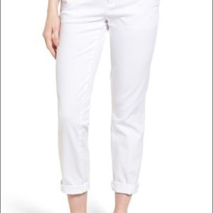 Caslon boyfriend chino white new multiple